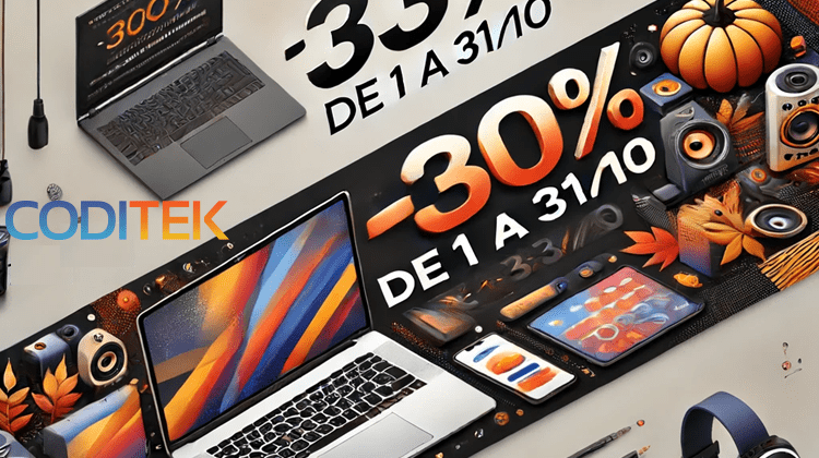 Coditek. Livraison 24h. Pré Black Friday
