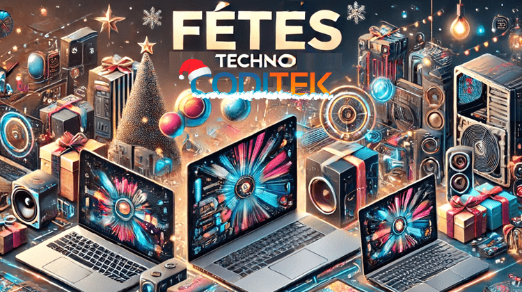 Coditek. Livraison 24h. Noël Tech